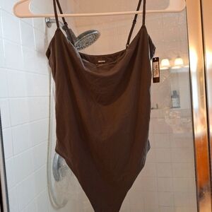 SKIMS Brown Bodysuit